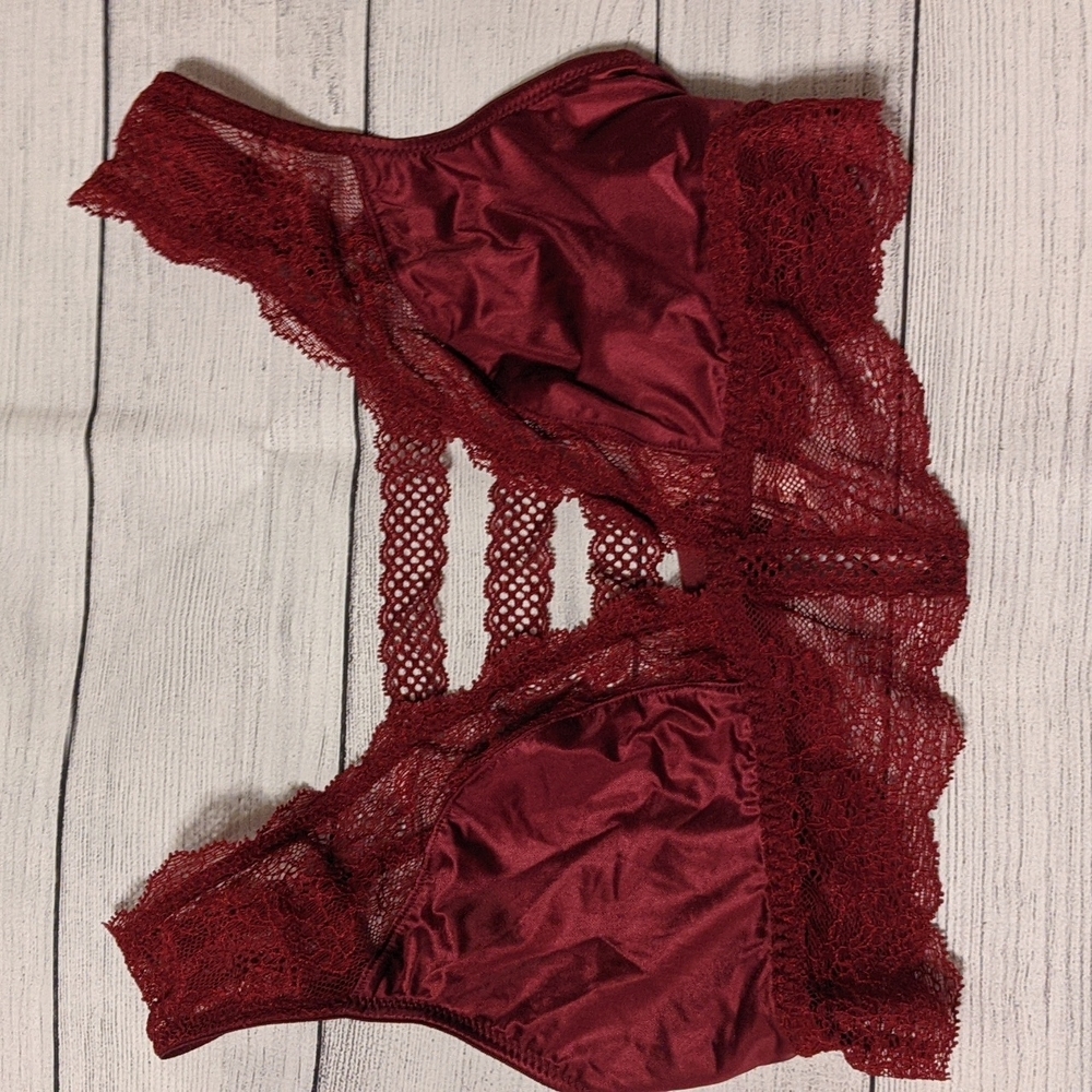 Dark Red Victoria's Secret Bralette